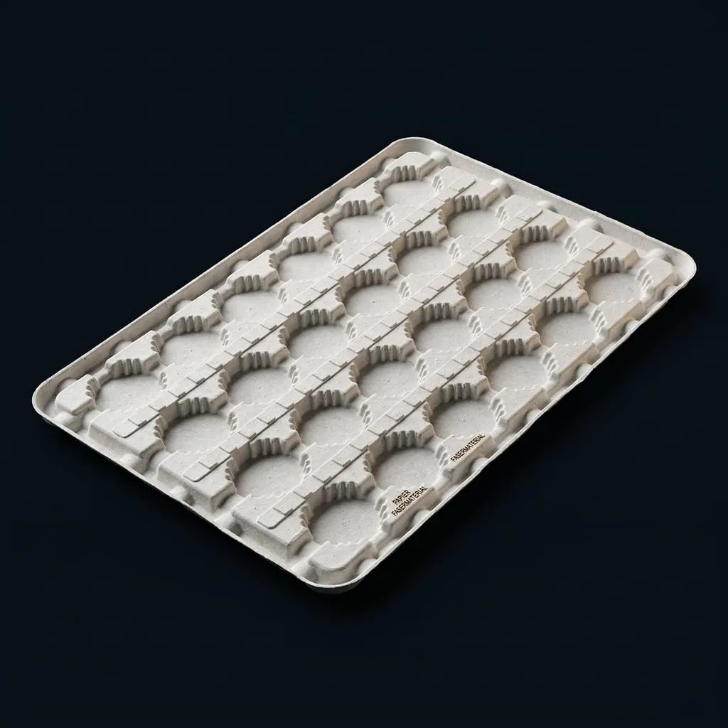 Faserguss-Trays Papier-Kavitätentray