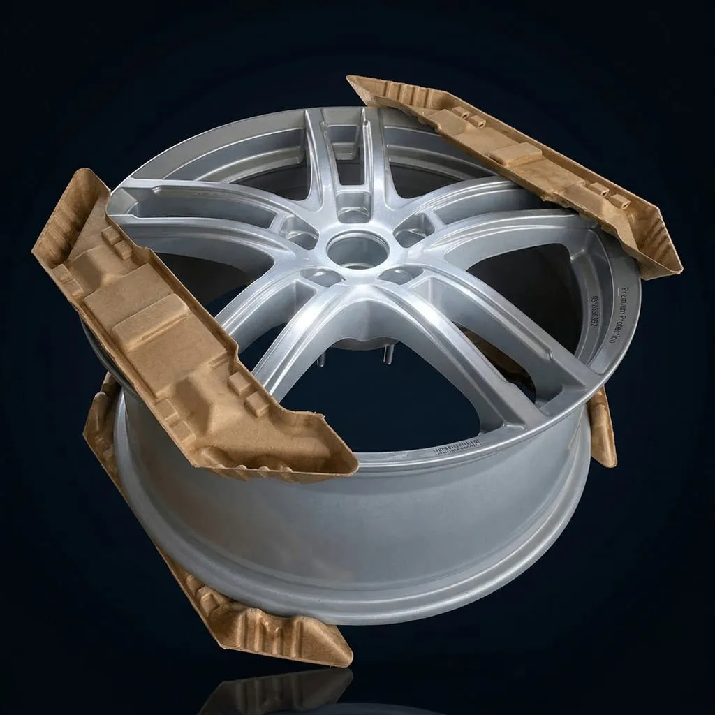 Fiber molding trays paper protective cushion
